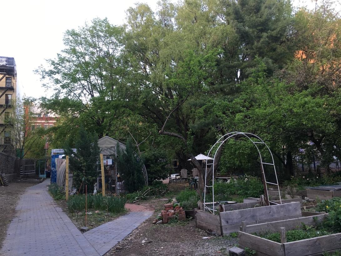 East Side Outside Community Garden 4/2025